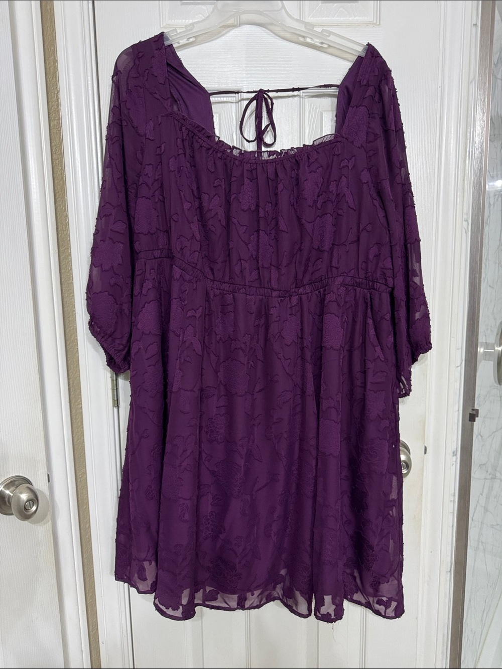 Pretty Purple Torrid Lace Dress